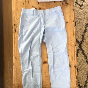 Light blue J Crew capris